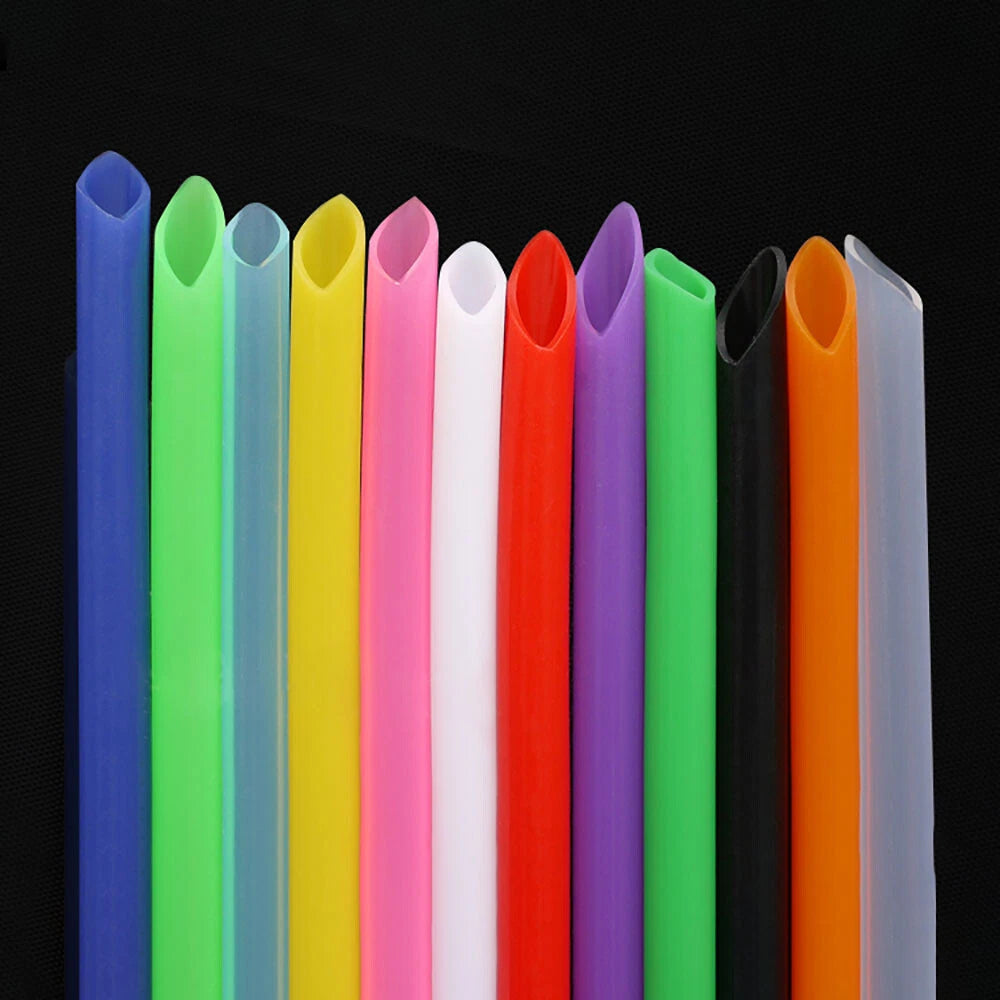 Black Silicone Tubing ID 0.5mm–25mm | Food Grade Flexible Rubber Pipe