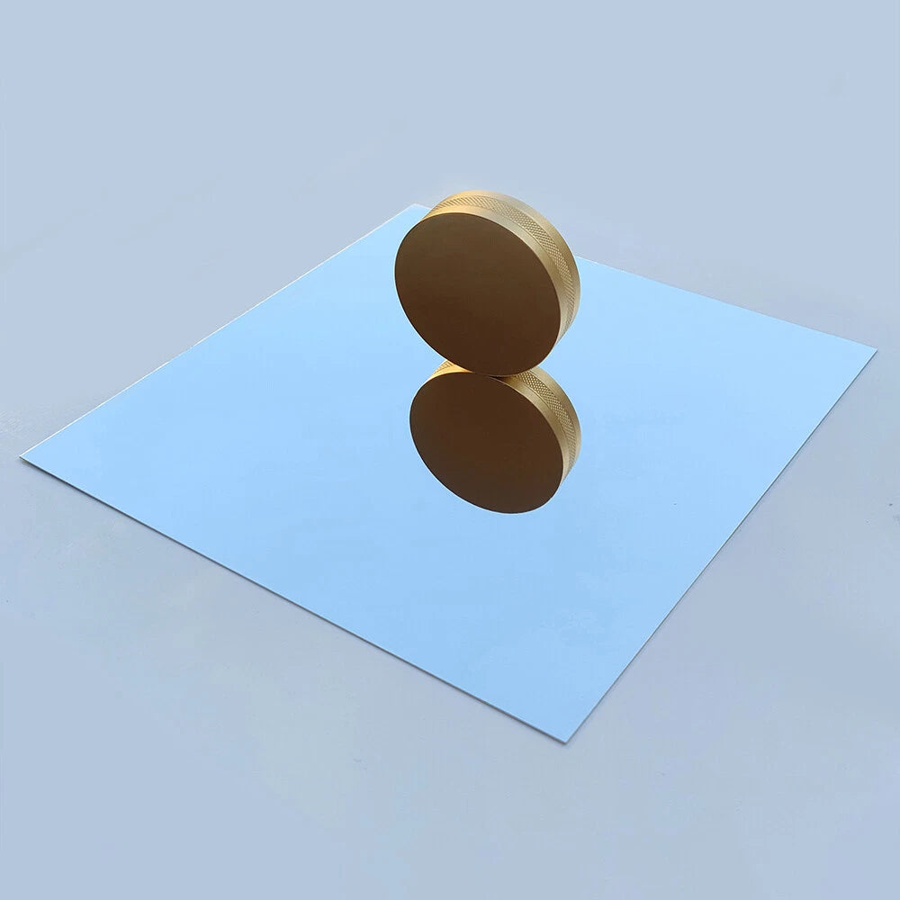 Mirror Finish Aluminum Sheet Brite 500mm x 1000mm Anodized 0.7mm Thick Trim