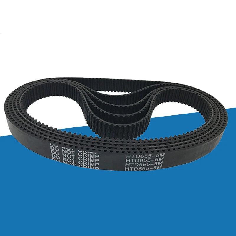 HTD 5M Timing Belt – Rubber Closed Loop Drive Belt, 15mm Wide