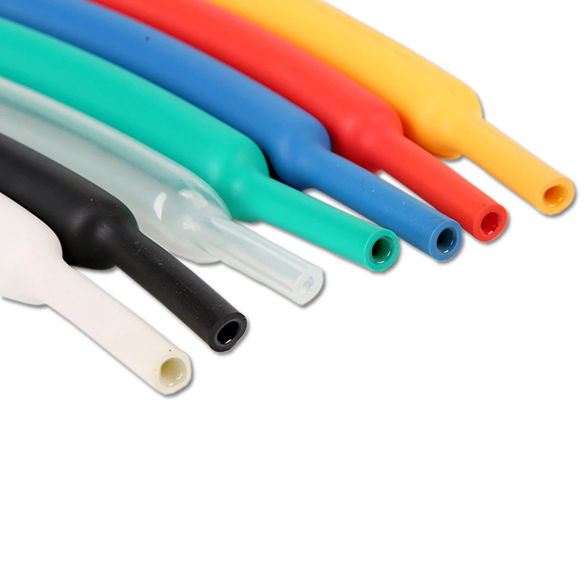 2:1 Heat Shrink Tubing – Weatherproof Wire Insulation Sleeve, Multiple Colors & Sizes