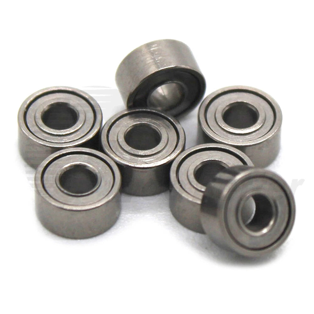 Bore 2mm Miniature Deep Groove Ball Bearings Full Cage for RC Model Toy Car DIY