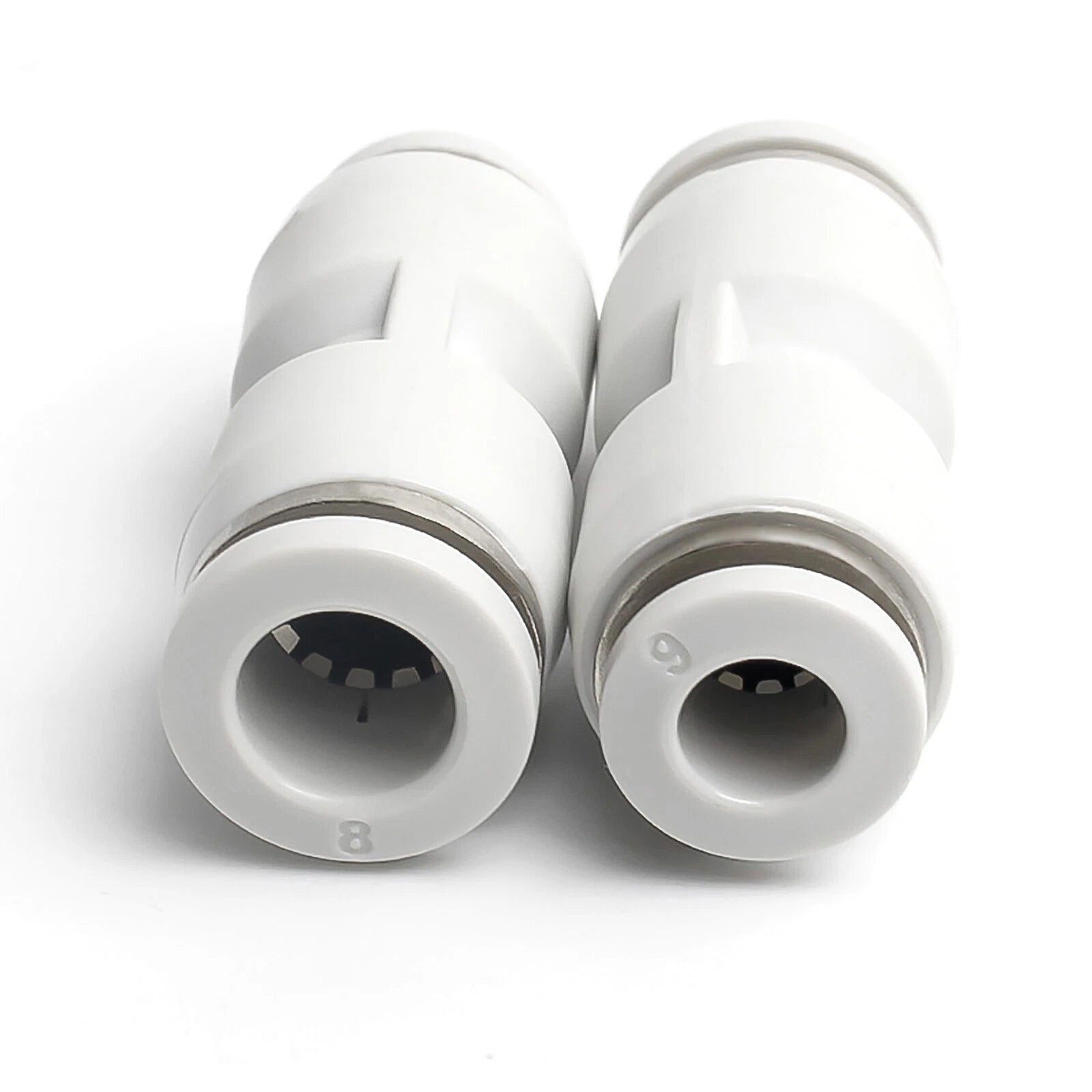 PNEUMATIC PUSH FIT CONNECTOR TUBE PIPE JOINER SPEED AIR WATER LINES HOSE 4-12MM