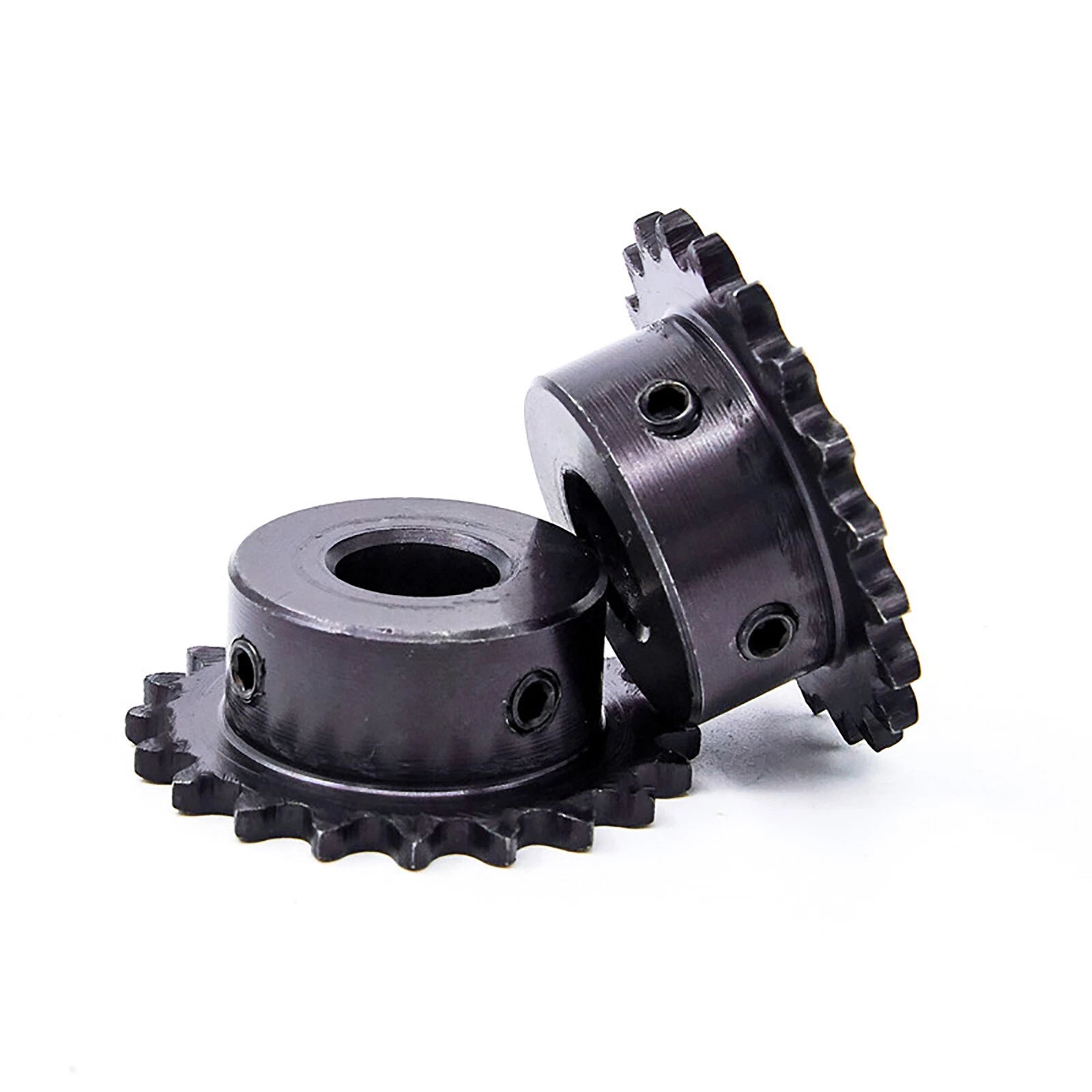 04C 1/4" Roller Chain Drive Sprocket Wheel 9T-26T Tooth 45 Steel Sprocket Wheel