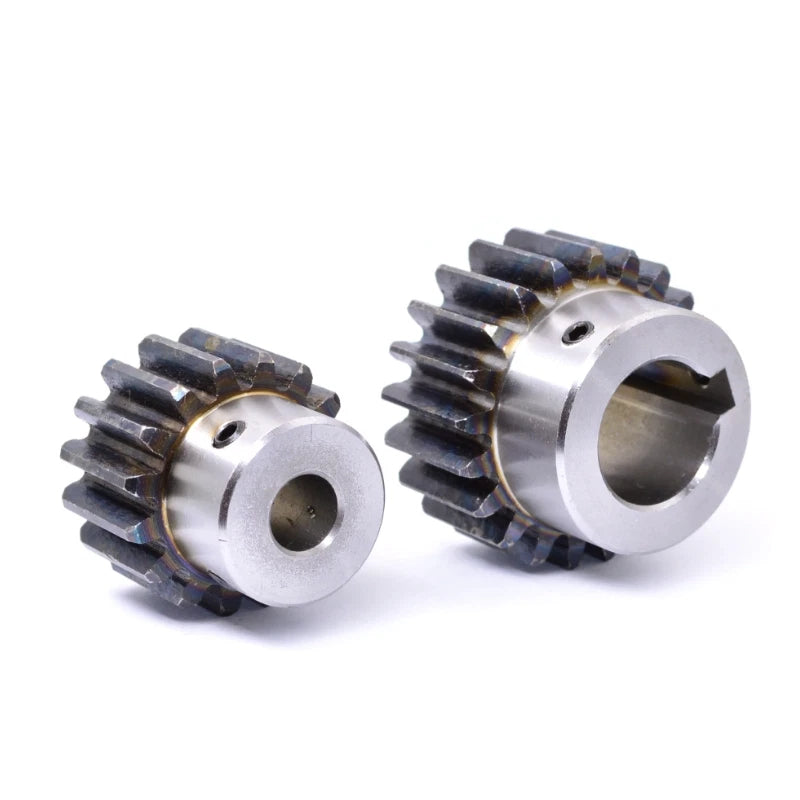 Straight Spur Gear with Camber 2 Mod 25-35 Teeth Transmission Gear C45 Steel