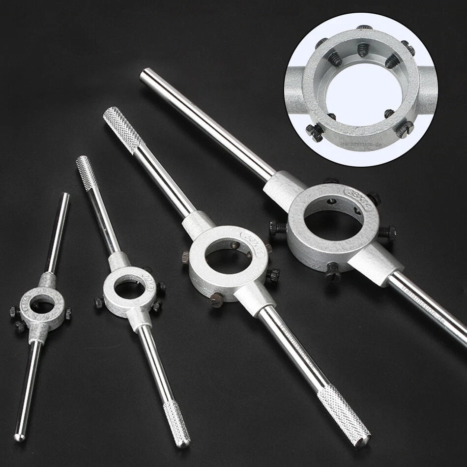 Die Stock Holder Round for 20mm 25mm 30mm 45mm 50mm Thread Die's Tap Wrench Tool