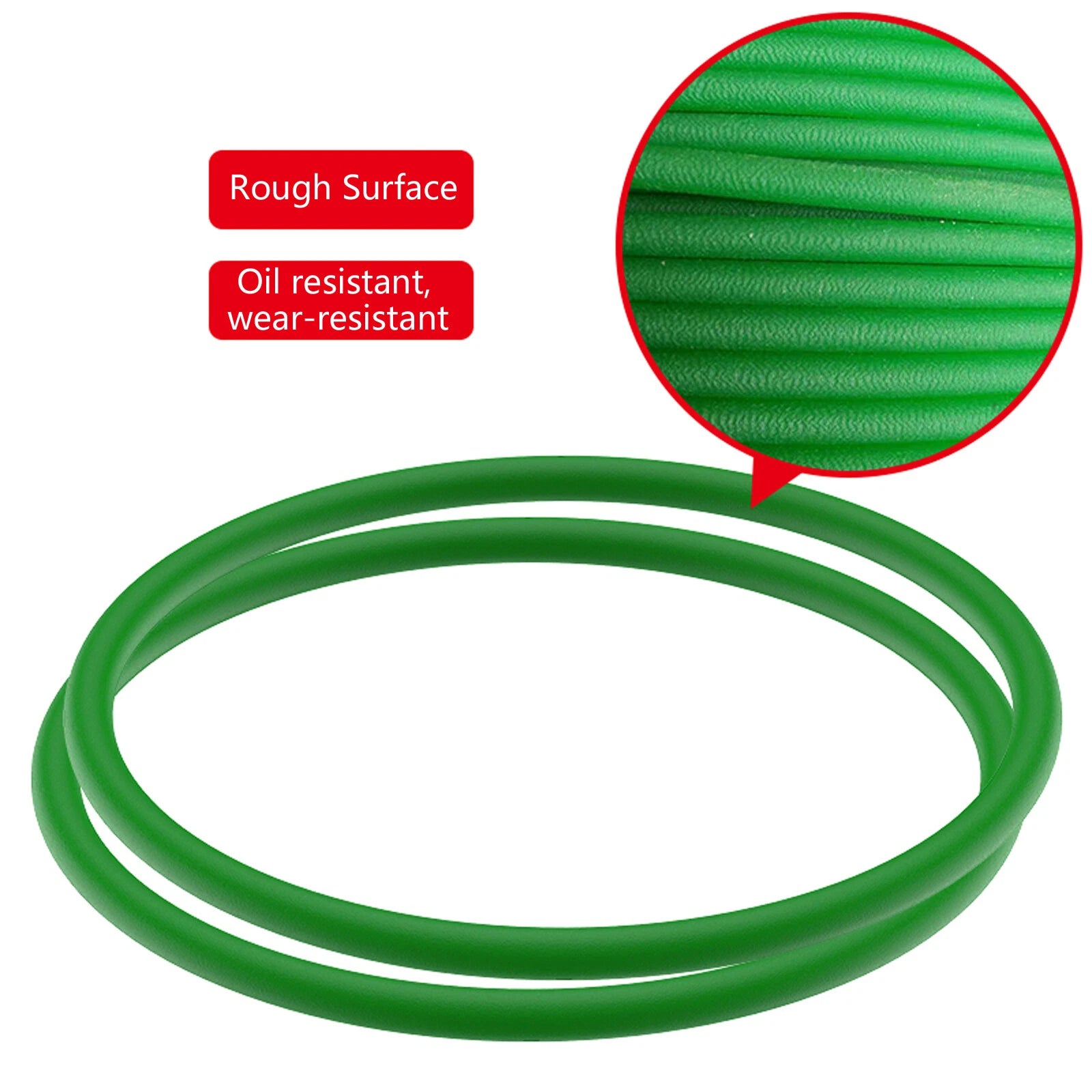 PU Round Belt Polyurethane Closed Loop Drive Belt — 4, 5, 6, 8, 10mm Diameter