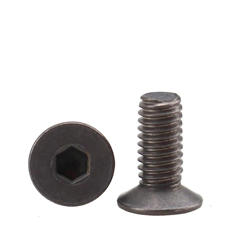 M2 M3 Titanium Countersunk Socket Head Screws – Hex Drive Flat Head - HomeDIYer