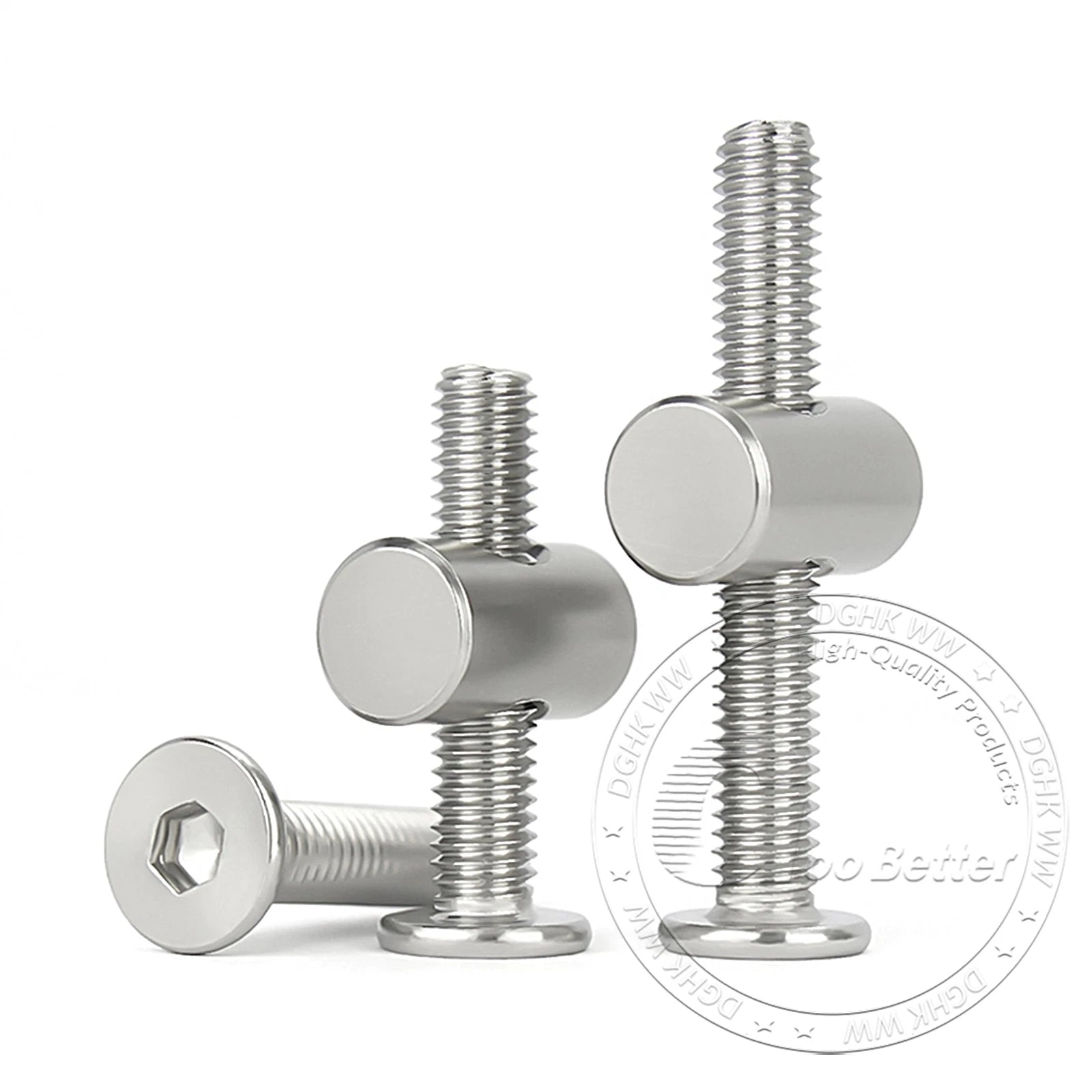 M4 M5 M6 M8 304 Stainless Steel Furniture Connecting Bolts with Barrel Nuts