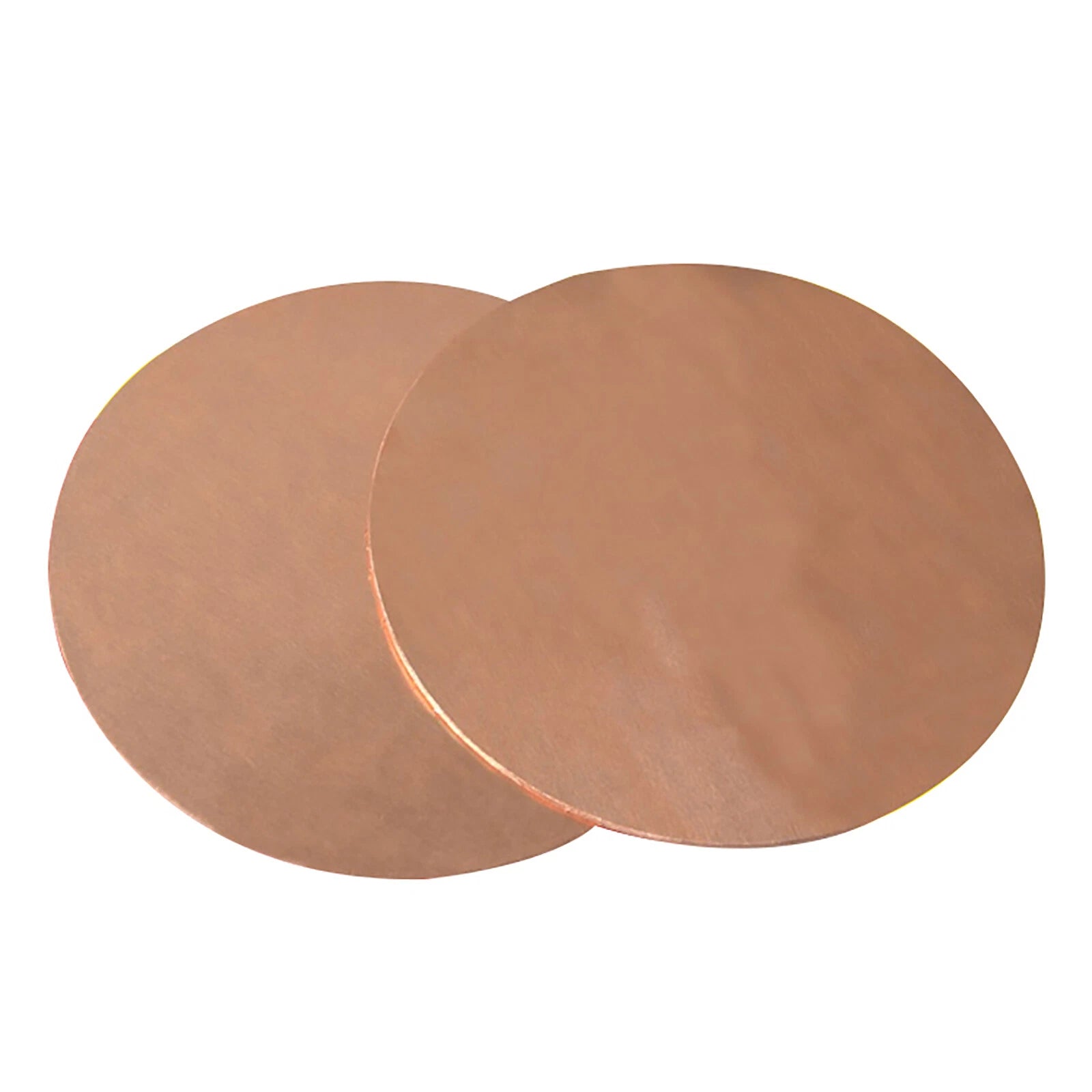 Copper,Brass,Stainless Steel Round Sheet Plate Ø 50/100/150/200mm, 0.5-3mm Thick