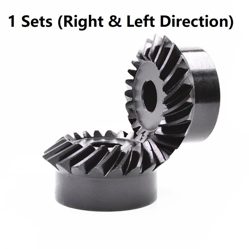 1:1 Spiral Bevel Gear Helical Module 1/1.5/2/2.5/3 Right & Left Direction Steel