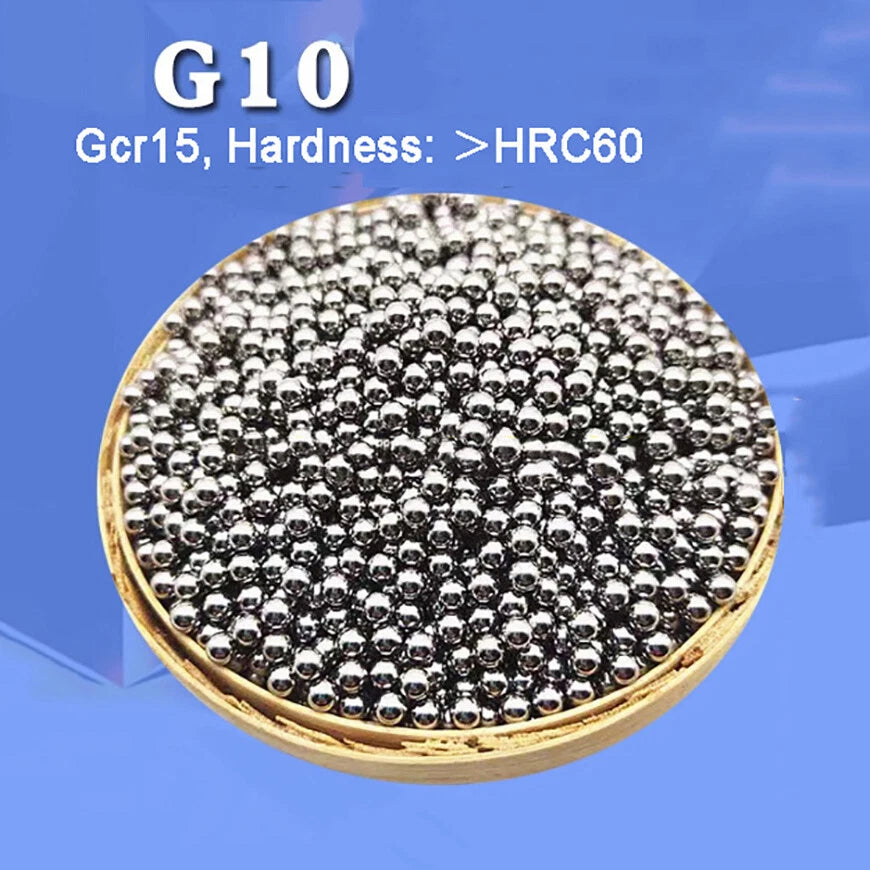 100pcs Bicycle G10 Gcr15 Steel Ball Bearing Replacement Bearings 6.35mm-6.4mm