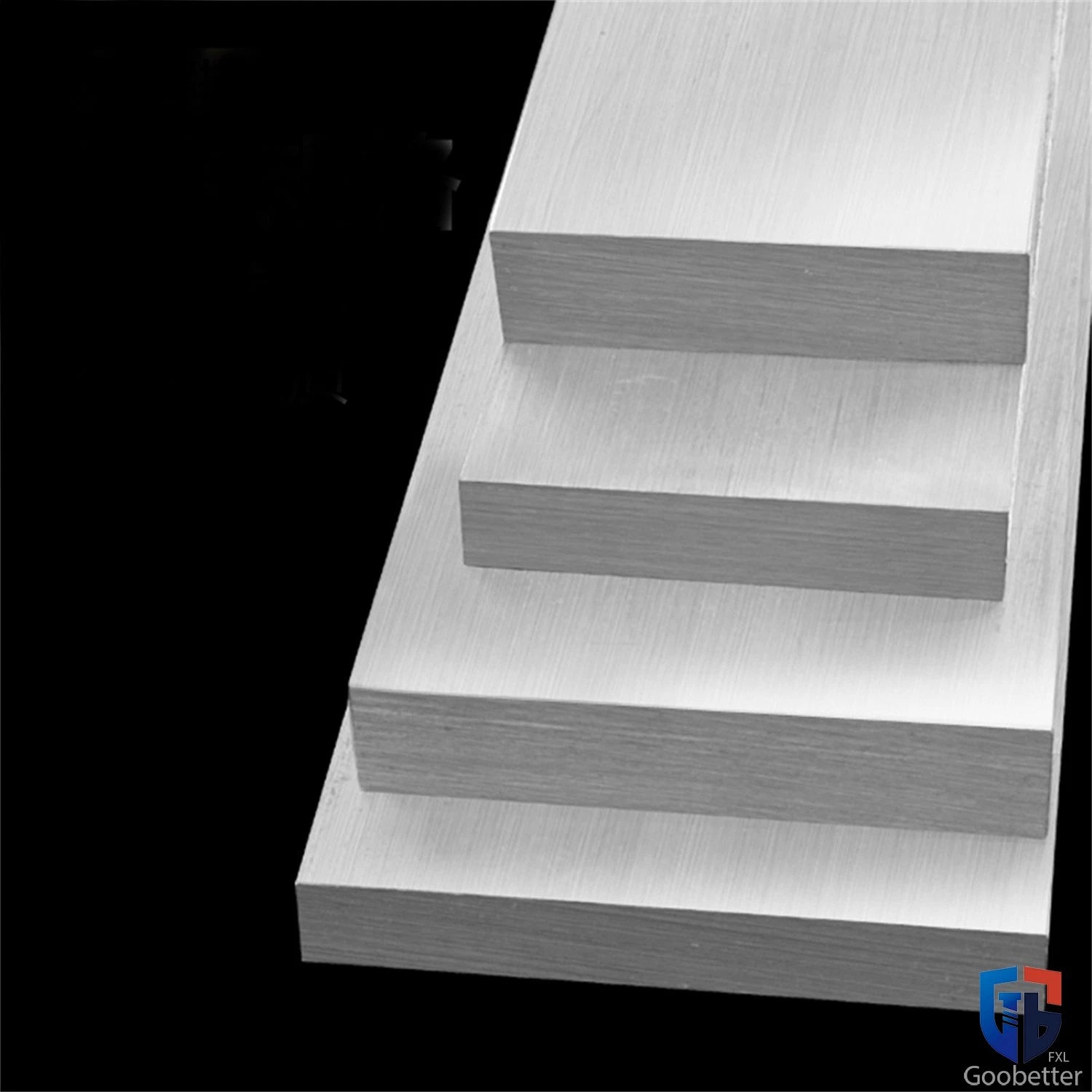 Aluminium Flat Bar Strip Plate Thickness 2mm-30mm grade 6061/6063 Lengths 500mm