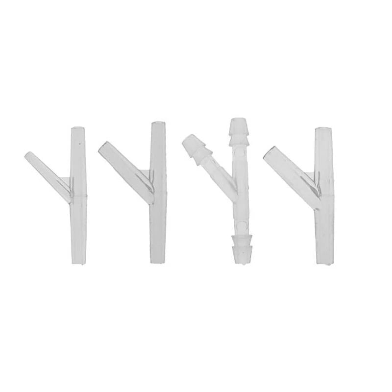Y-Piece 3-Way Plastic Hose Connector — Barbed Tube Fitting 3.9mm to 10mm