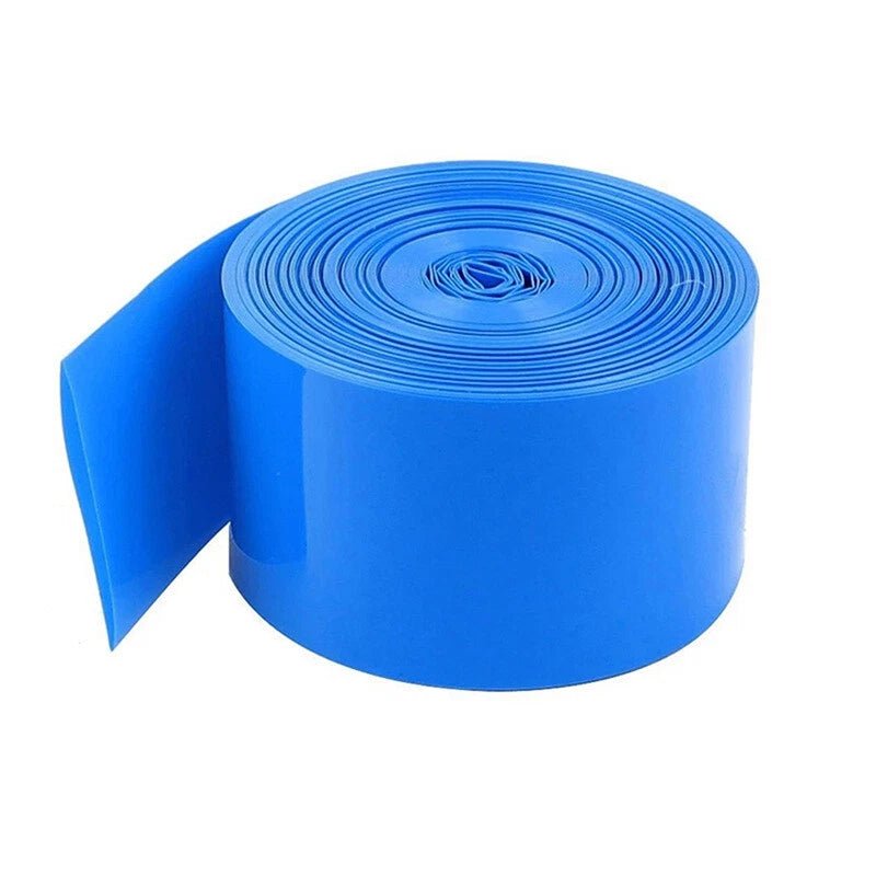 PVC Heat Shrink Tubing for RC Battery Packs — Blue, Φ65–318mm - HomeDIYer