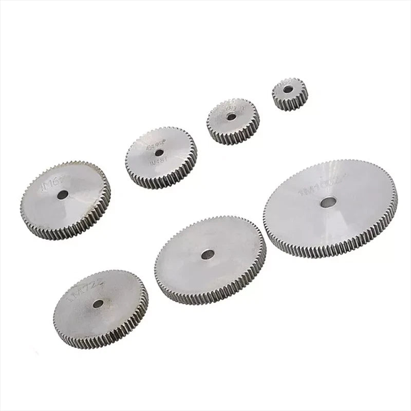 1 Module 12-150 Teeth Spur Gear Thickness 10mm OD 14-152mm Flat Gear Pinion Gear