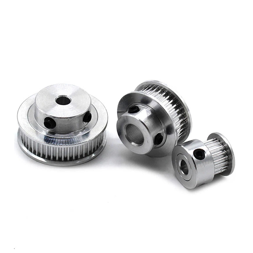 GT2 6mm Timing Belt Tooth Drive Pulley 16 20 30 32 36 40 48 60 80 Bore 5 6 8 10