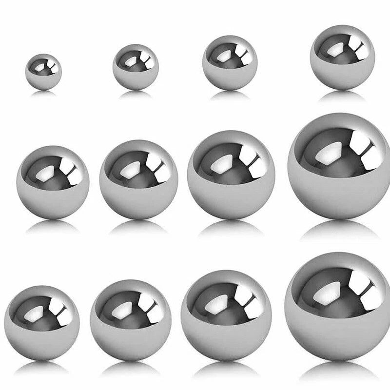 A2 Stainless Steel Ball Bearings G200 1/1.5/2/2.381/2.5/3/3.175-22mm Diameter