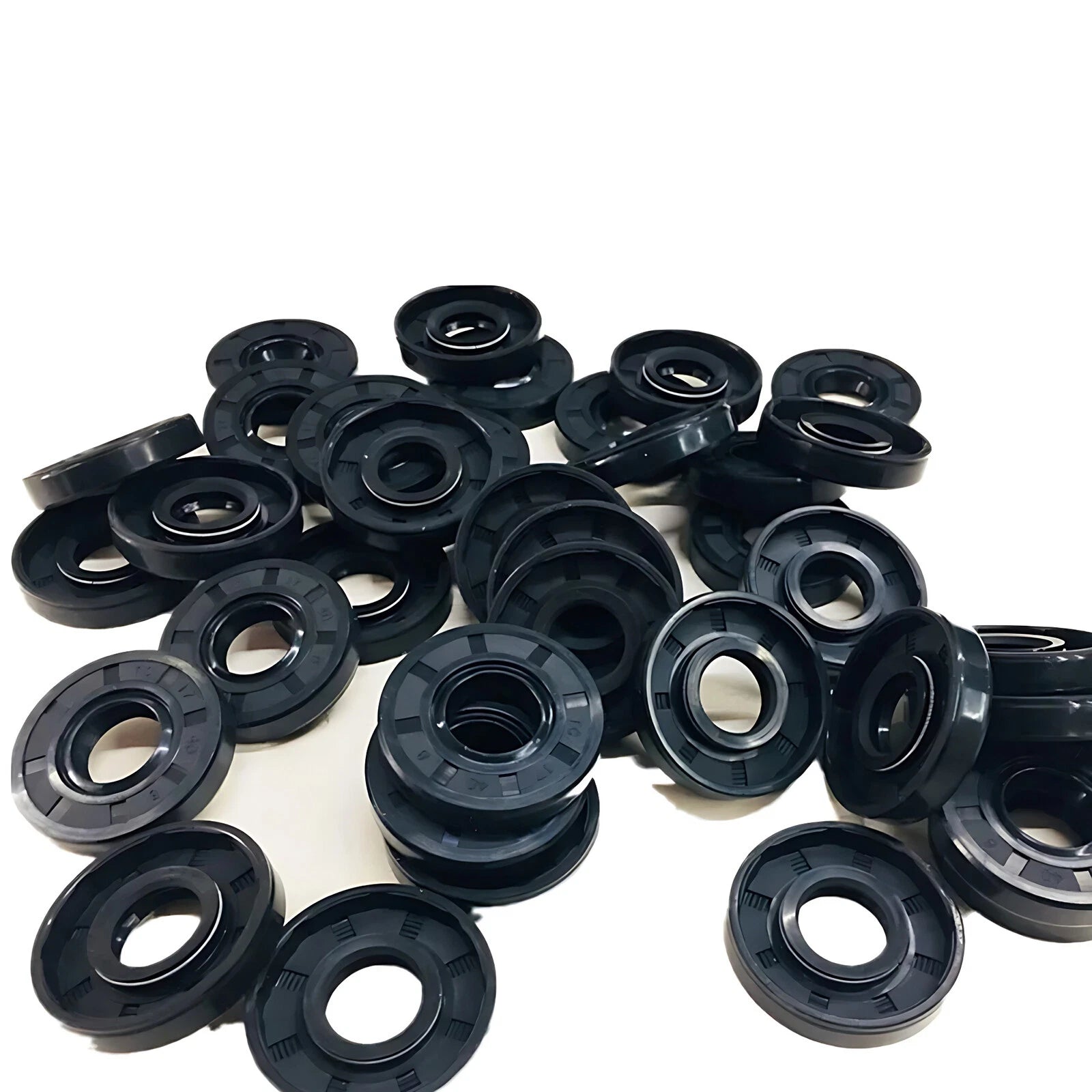 TC Oil Seal NBR Double Lip Rotary Shaft Seal — 40mm to 400mm (ID × OD × Height)