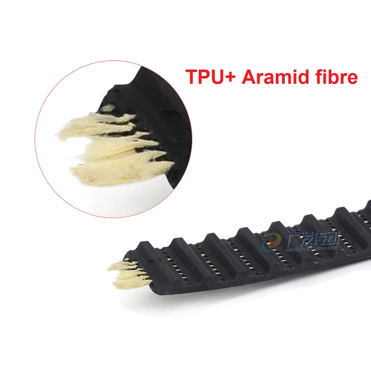 Open End Timing Belt — TPU + Aramid Fiber | MXL XL 3M 5M 2GT | Width 6–25mm, Cut to Length