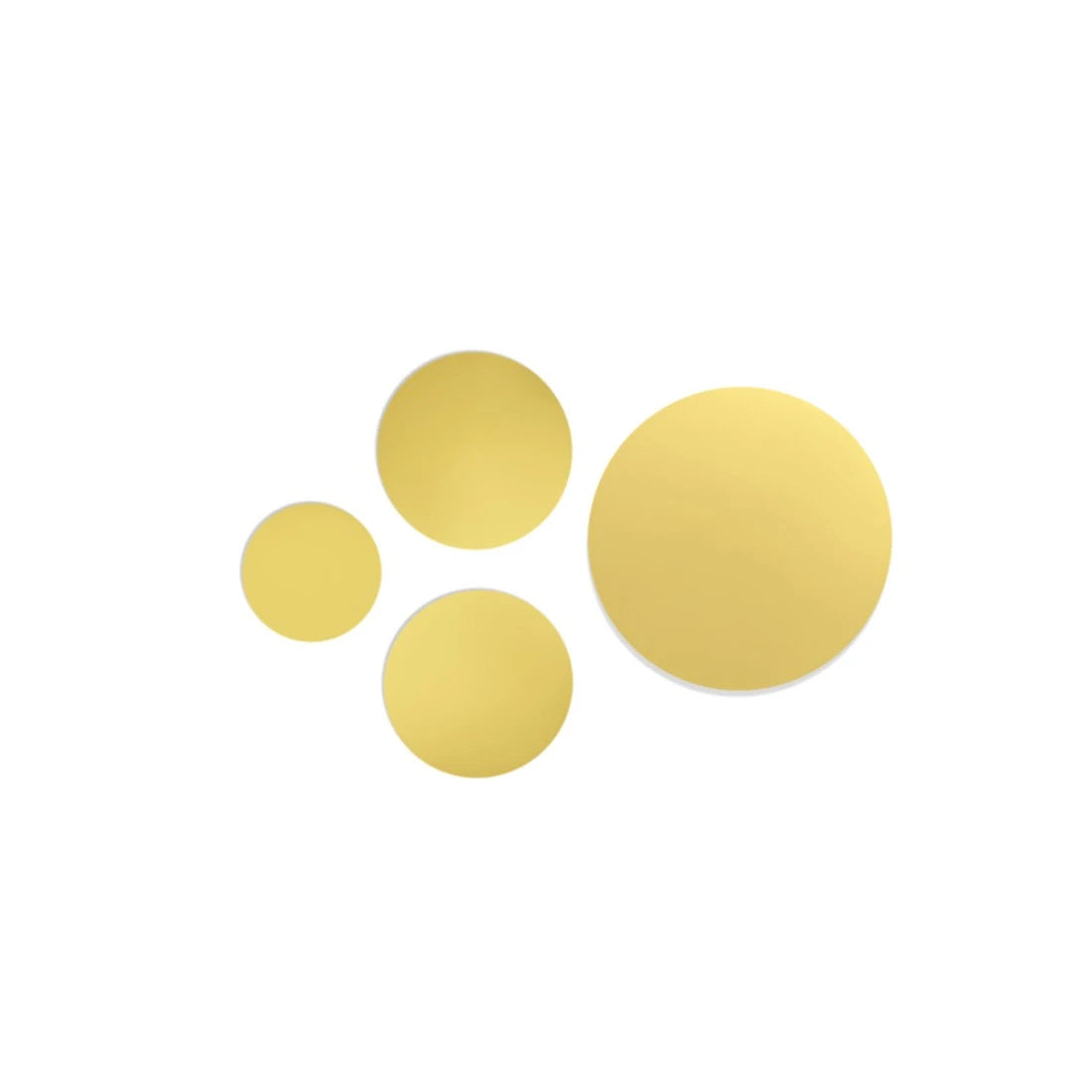 Thick 0.5mm-6mm Solid Brass Discs Blanks Discs Ø 20mm-300mm Metal Round Sheets