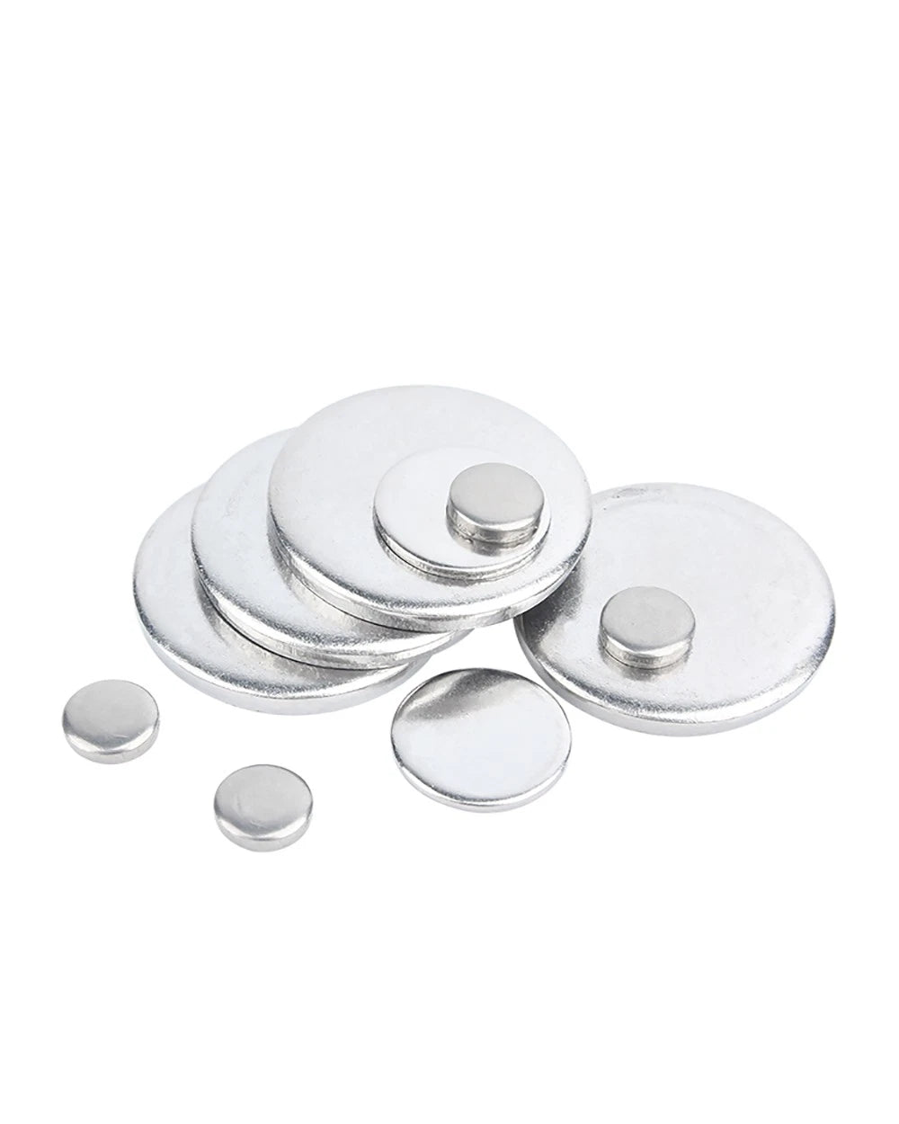 Stainless Steel Blank Round Disc 304 Grade Metal Sheet Plate Ø18-30mm Thick 1-5m