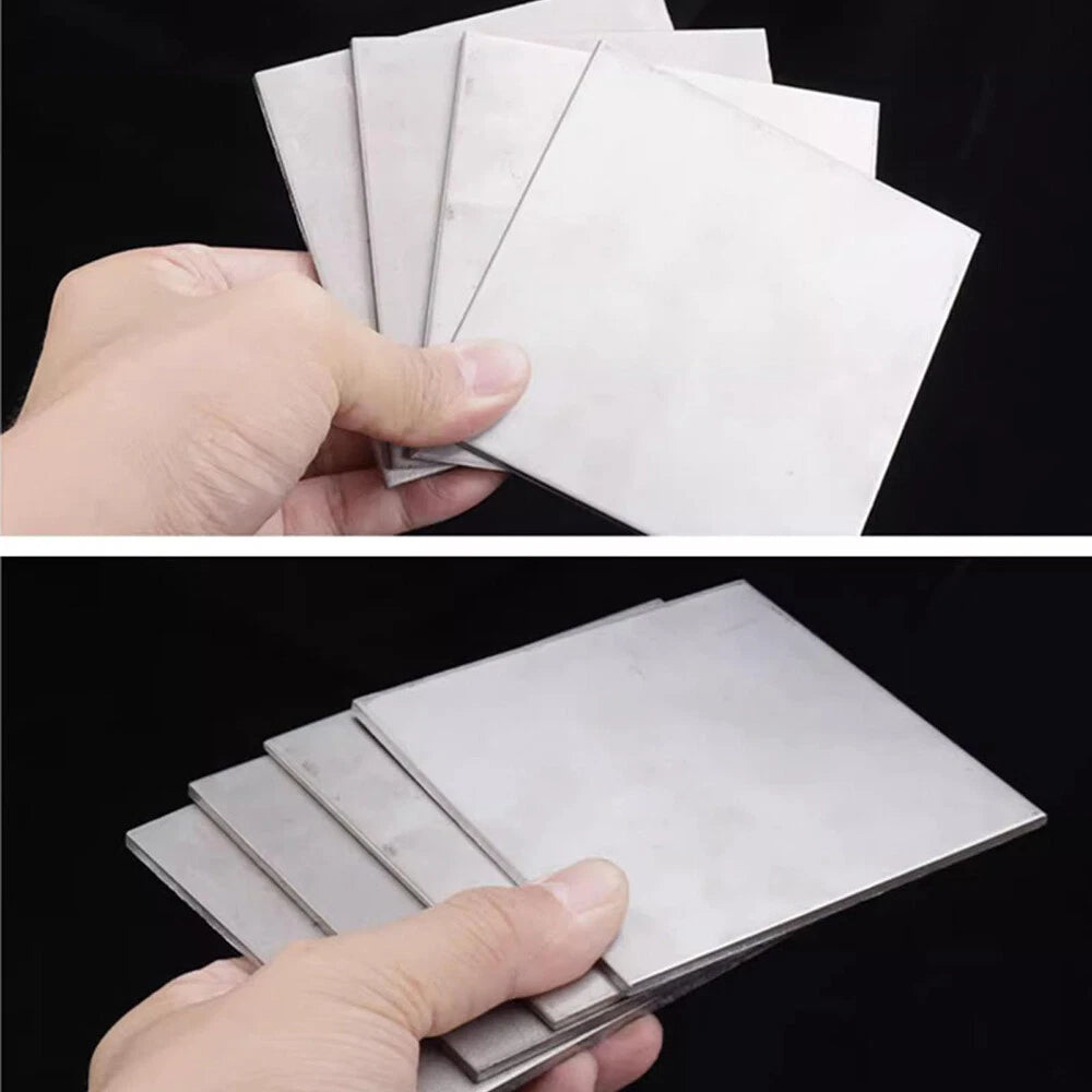 TC4 Titanium Plate Alloy Grade 5 Panel Metal Sheet 0.1mm 0.2mm - 30mm Thick CNC