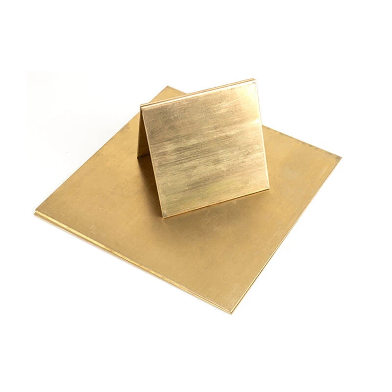 Brass Plate Sheet Thick 0.3/0.5/0.8/1/1.5mm-8mm Brass Metal Thin Sheet Plate