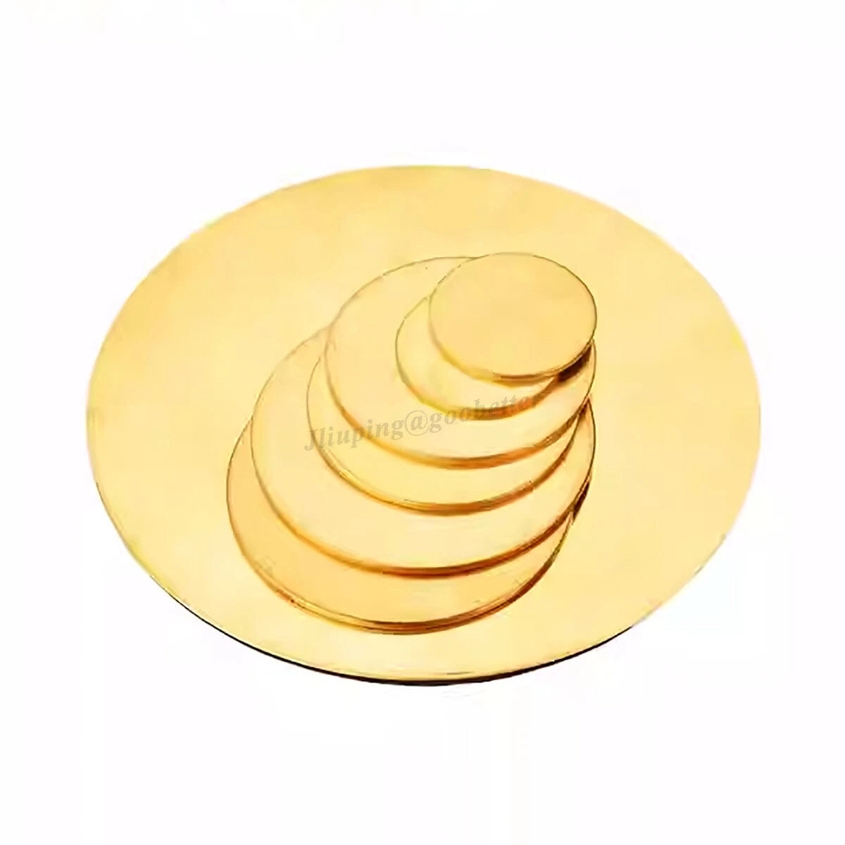 H62 Brass Discs Solid Round Sheets Plate Thick 1mm 1.2mm 1.5mm Dia 10mm-300mm