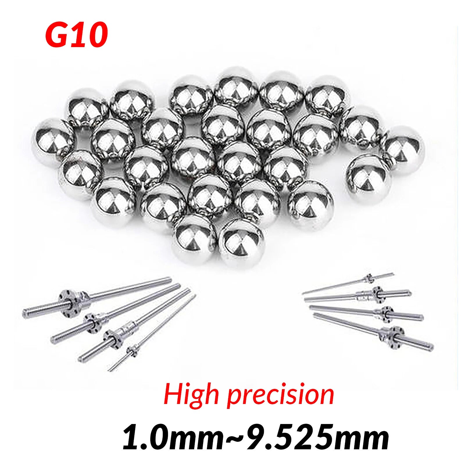 Chrome Steel Grade 10 Industrial Rolling Ball Bearings High Precision ALL SIZES