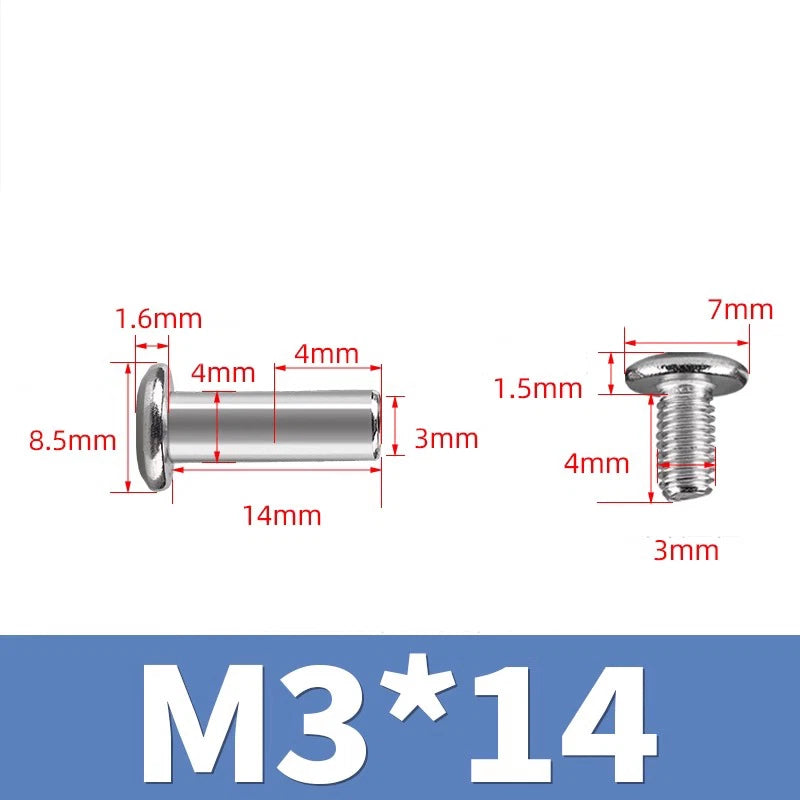 Socket Cap Head Screws 304 Stainless Steel — M2 M3 M4 M5 M6 M8 Hex Allen Bolt