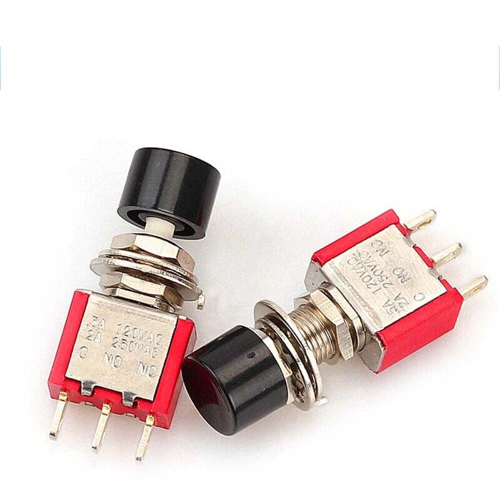 MTS PS Series Mini Toggle Switch — 3/6/9/12 Pin, 2-Way & 3-Way, Latching & Self-Resetting