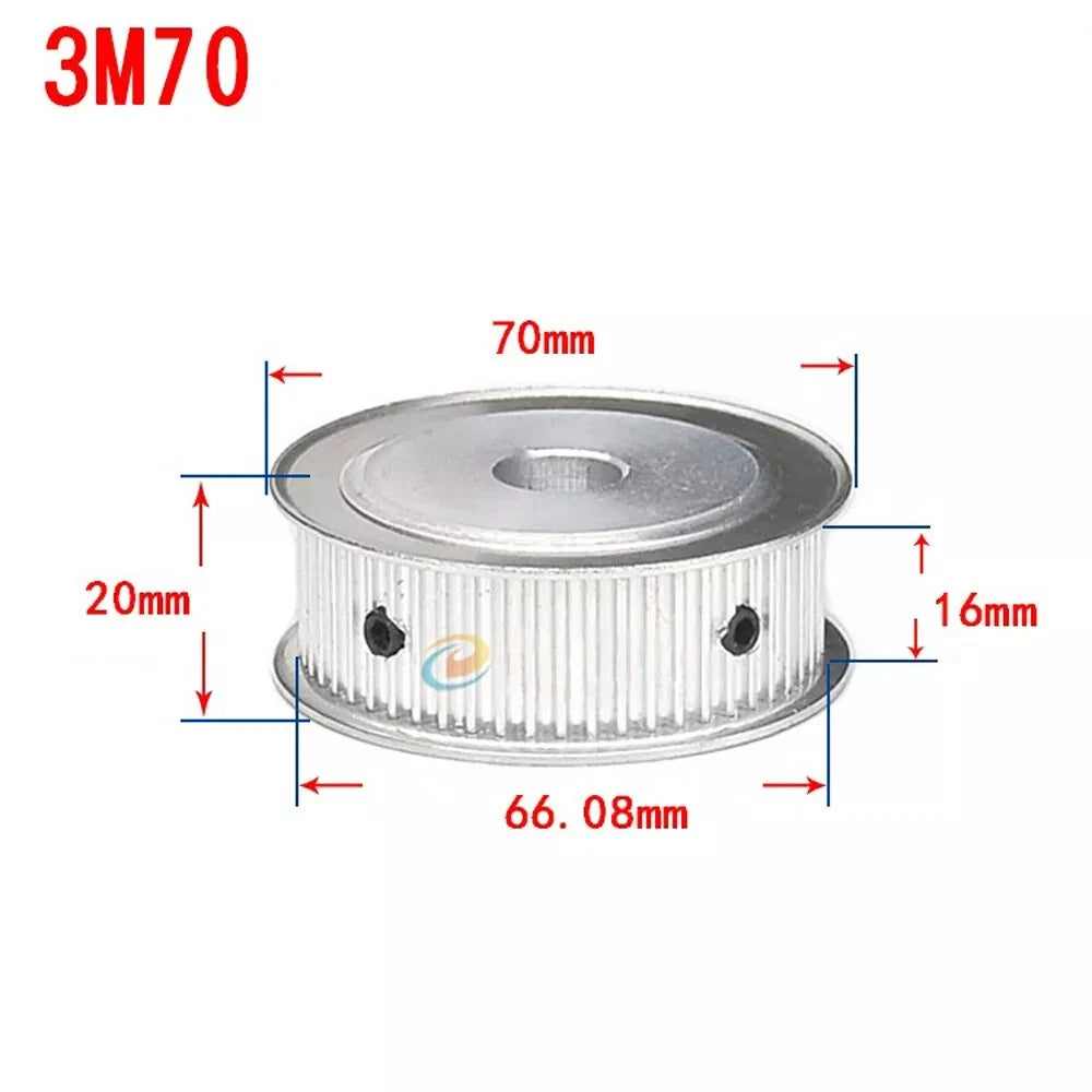 HTD 3M Timing Belt Pulley, for 15mm Wide, Bore 4-25mm, 12-120T, CNC, 3D Printer