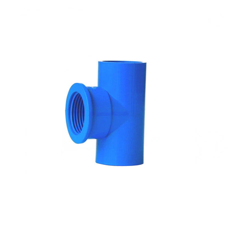 Blue PVC 25mm ID Pressure Pipe Fittings Metric Solvent Weld Various Parts