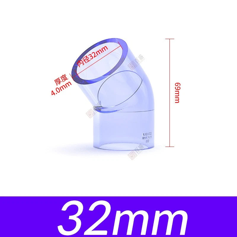 Clear PVC Fittings: Elbows,TEEs,Couplings,Caps,Unions,Ball Valves,Straight,Cross