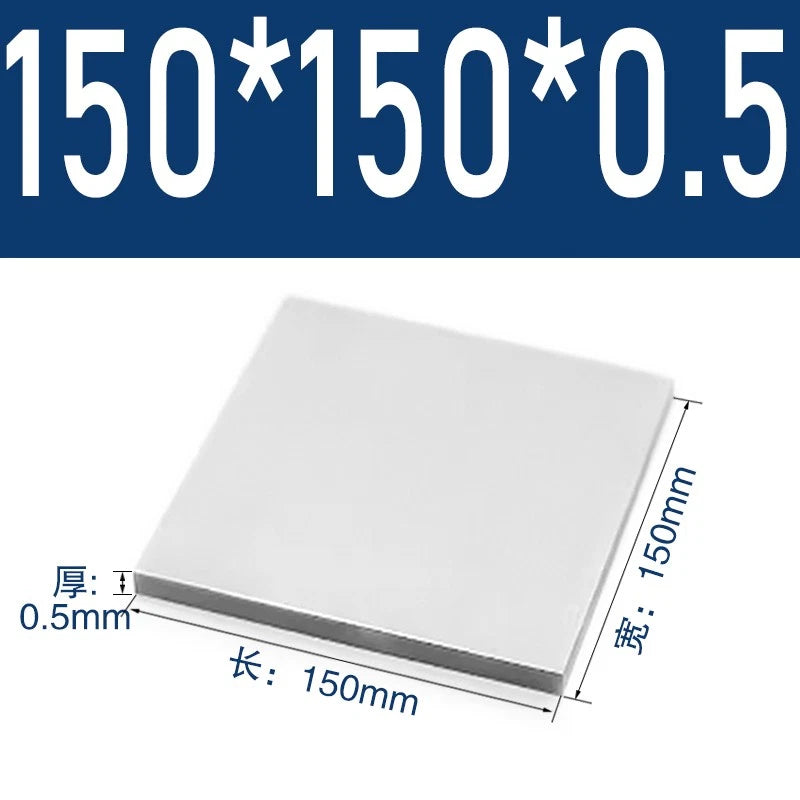 304 Stainless Steel Sheet Plate 0.3mm 0.5mm 0.8mm 1mm 2mm 3mm 4mm 5mm Thick