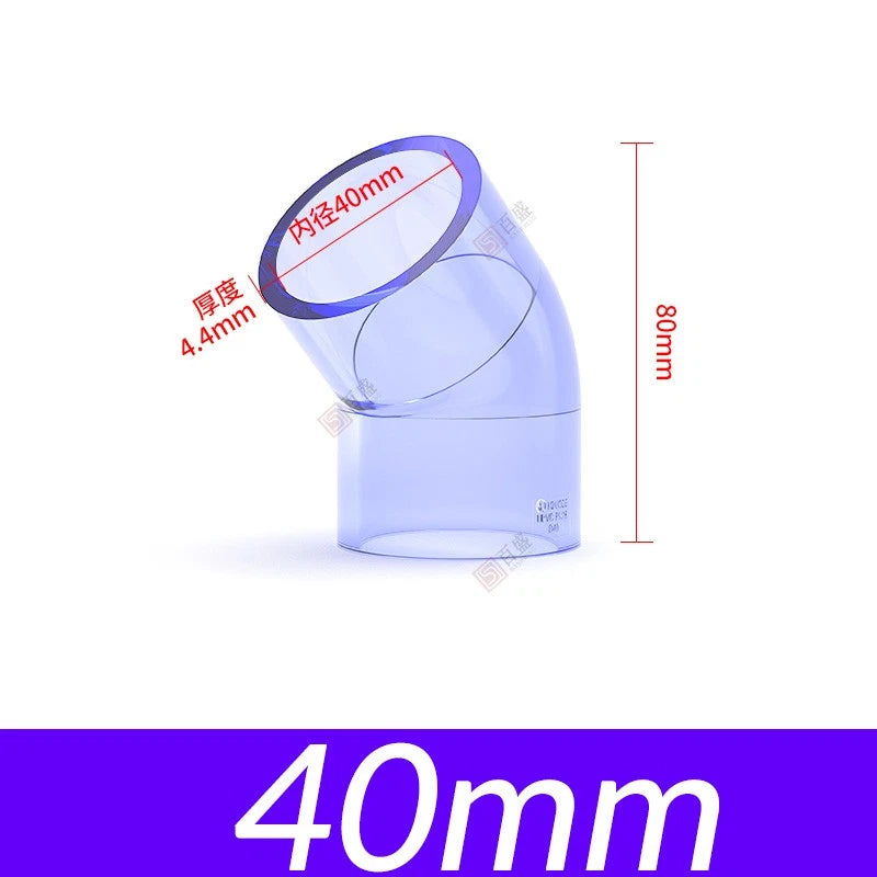 Clear PVC Fittings: Elbows,TEEs,Couplings,Caps,Unions,Ball Valves,Straight,Cross