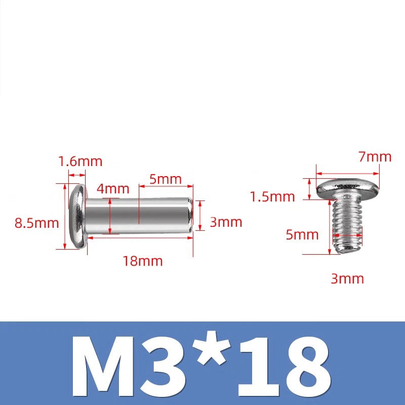 Socket Cap Head Screws 304 Stainless Steel — M2 M3 M4 M5 M6 M8 Hex Allen Bolt