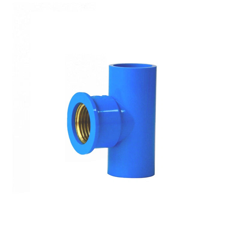Blue PVC 25mm ID Pressure Pipe Fittings Metric Solvent Weld Various Parts