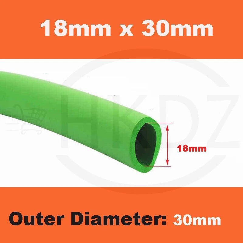 Fitness Equipment Handle Bar Thermal Insulation NBR Rubber Pipe Sponge Foam Tube