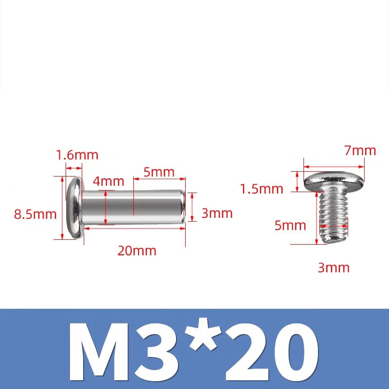 Socket Cap Head Screws 304 Stainless Steel — M2 M3 M4 M5 M6 M8 Hex Allen Bolt