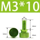 M3 M4 Anodized Aluminum Thumb Screws — Knurled Head Hand Bolts for PC Case, Fishing Rigs & DIY Projects