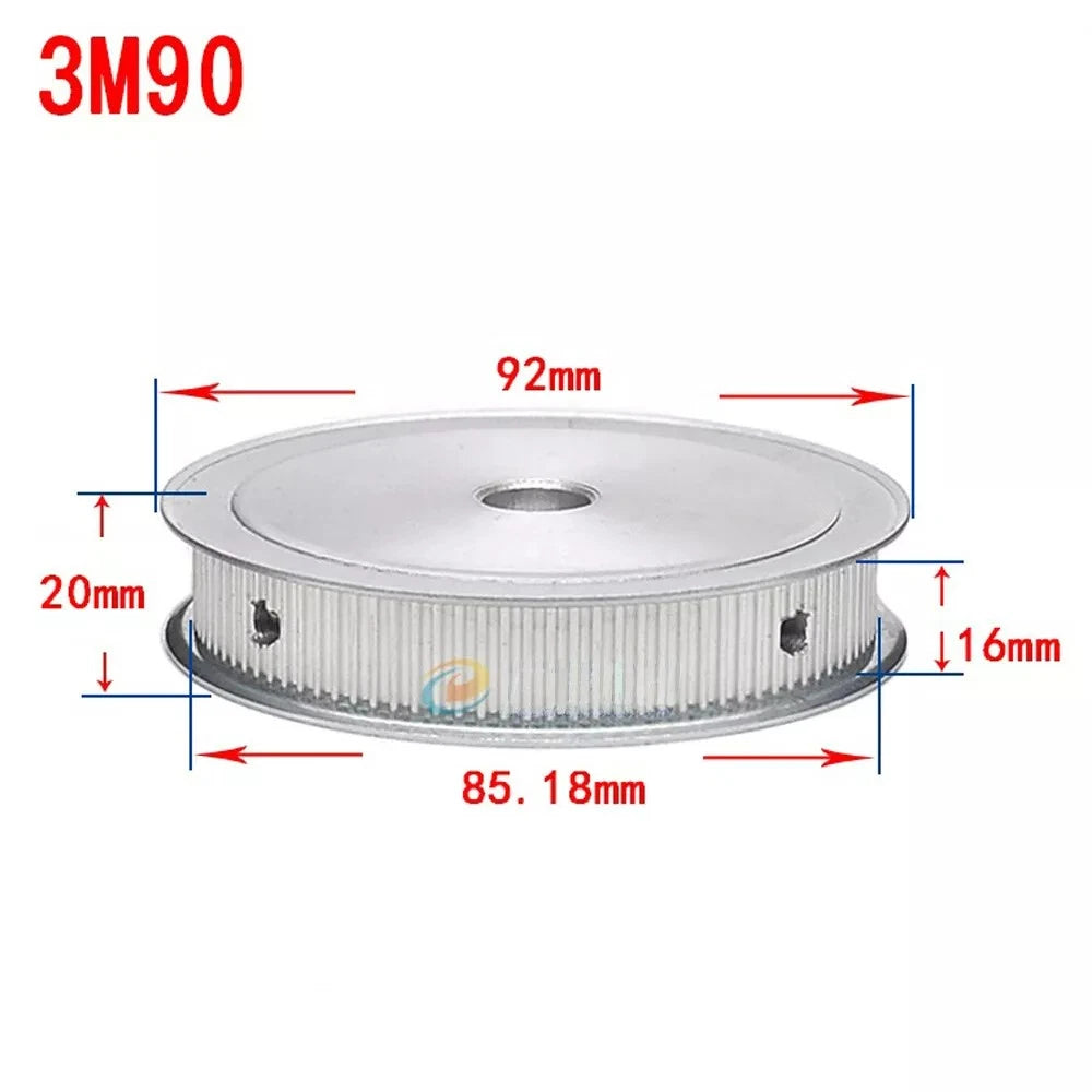 HTD 3M Timing Belt Pulley, for 15mm Wide, Bore 4-25mm, 12-120T, CNC, 3D Printer