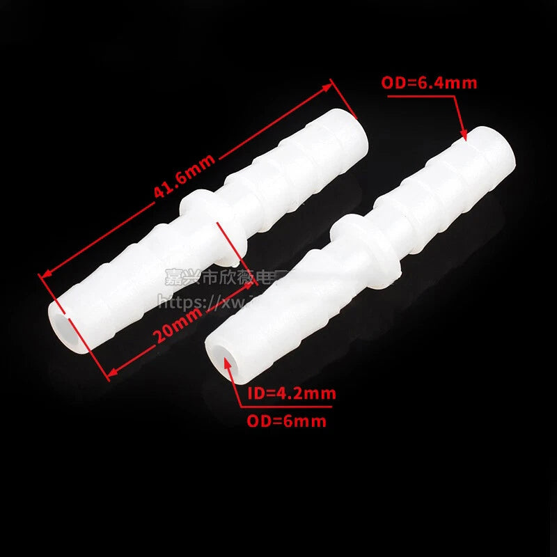 Plastic Hose Pipe Connector Reducing Fitting Plastic Barbed Fuel Water Vacuum