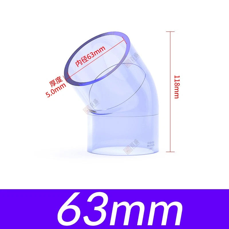 Clear PVC Fittings: Elbows,TEEs,Couplings,Caps,Unions,Ball Valves,Straight,Cross