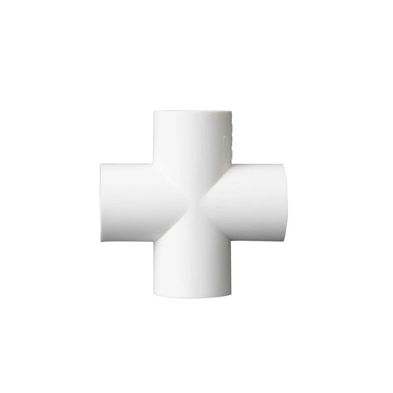 White PVC 20mm ID Pressure Pipe Fittings Metric Solvent Weld Various Parts