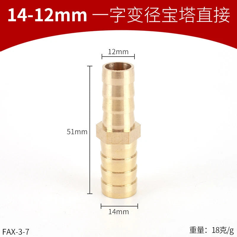 Brass Reducing Hose Fittings – Straight, L, T & Y Connectors for Gas & Air Tube