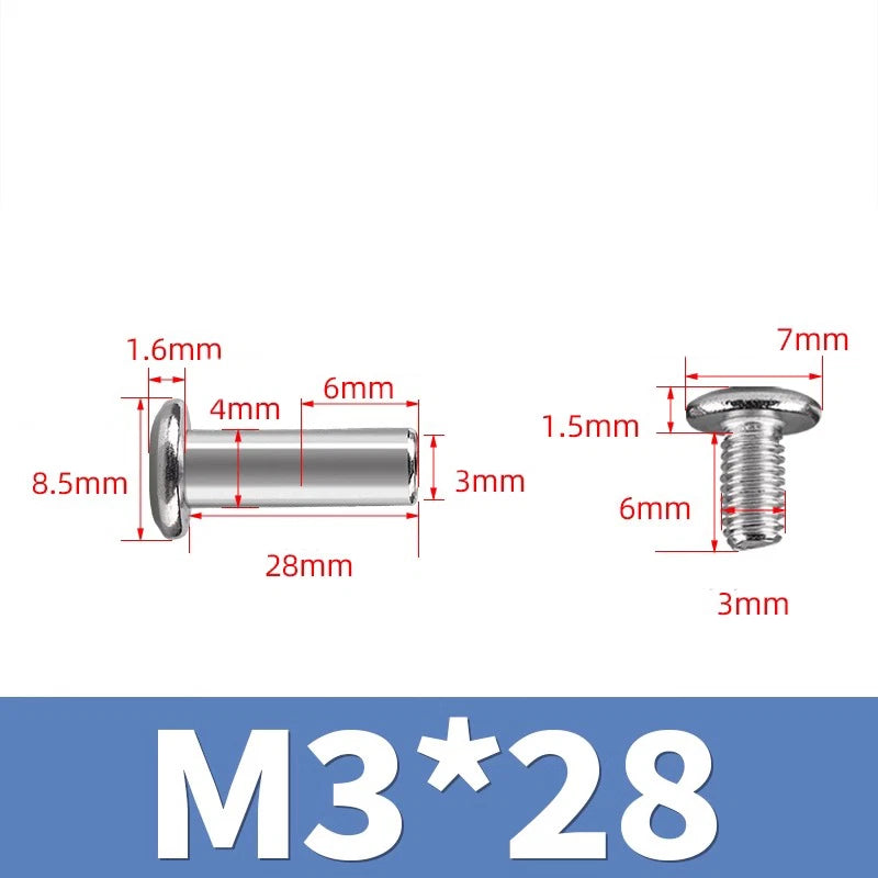 Socket Cap Head Screws 304 Stainless Steel — M2 M3 M4 M5 M6 M8 Hex Allen Bolt