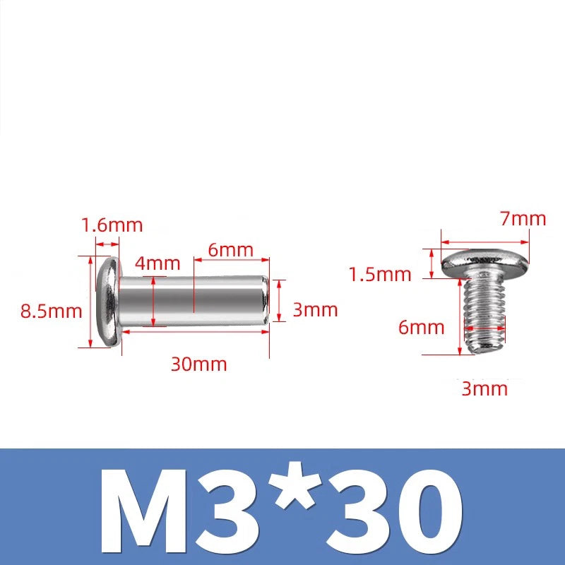 Socket Cap Head Screws 304 Stainless Steel — M2 M3 M4 M5 M6 M8 Hex Allen Bolt