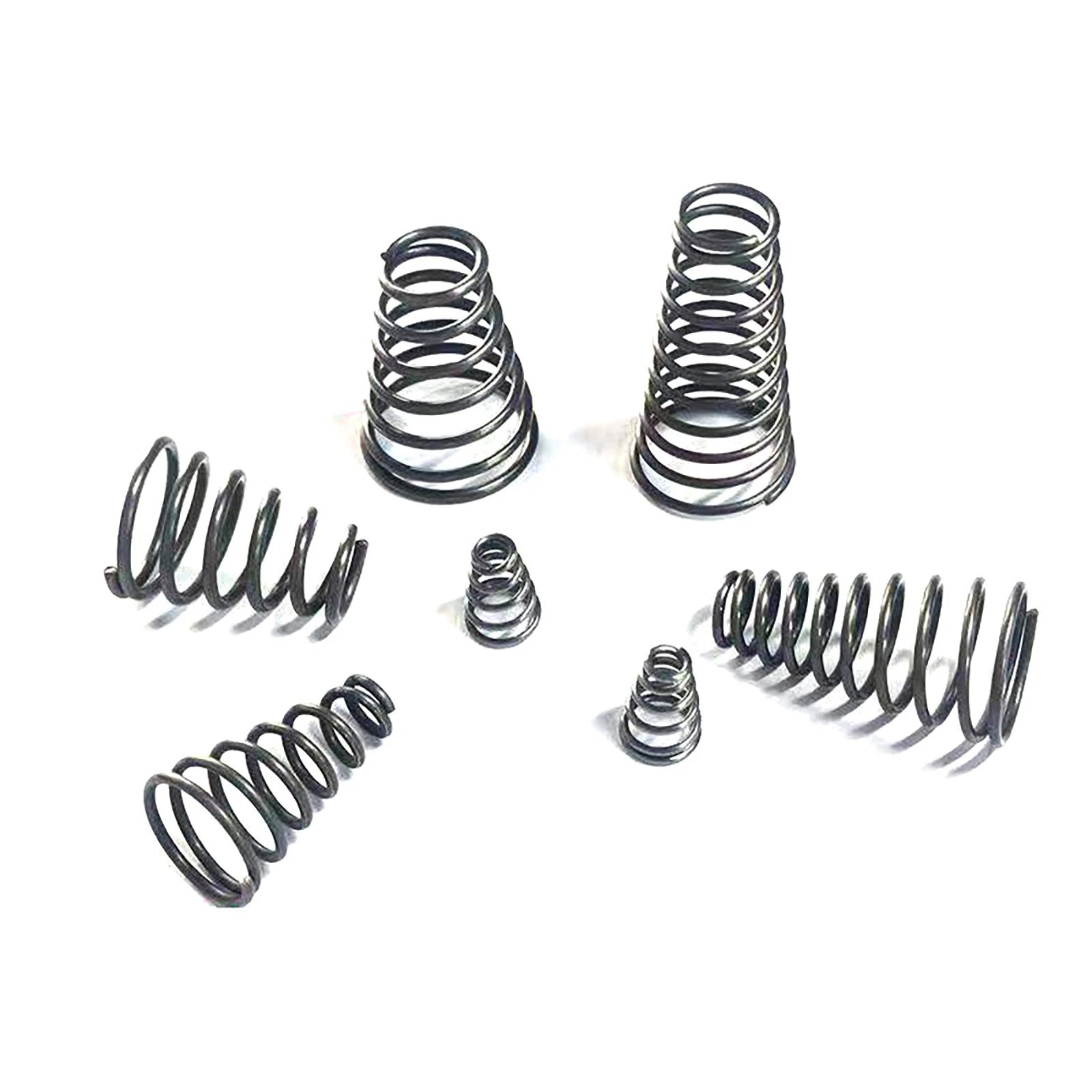 Conical Compression Spring Tapered Spring Steel Wire 0.2-3mm Heavy Duty Cone DIY