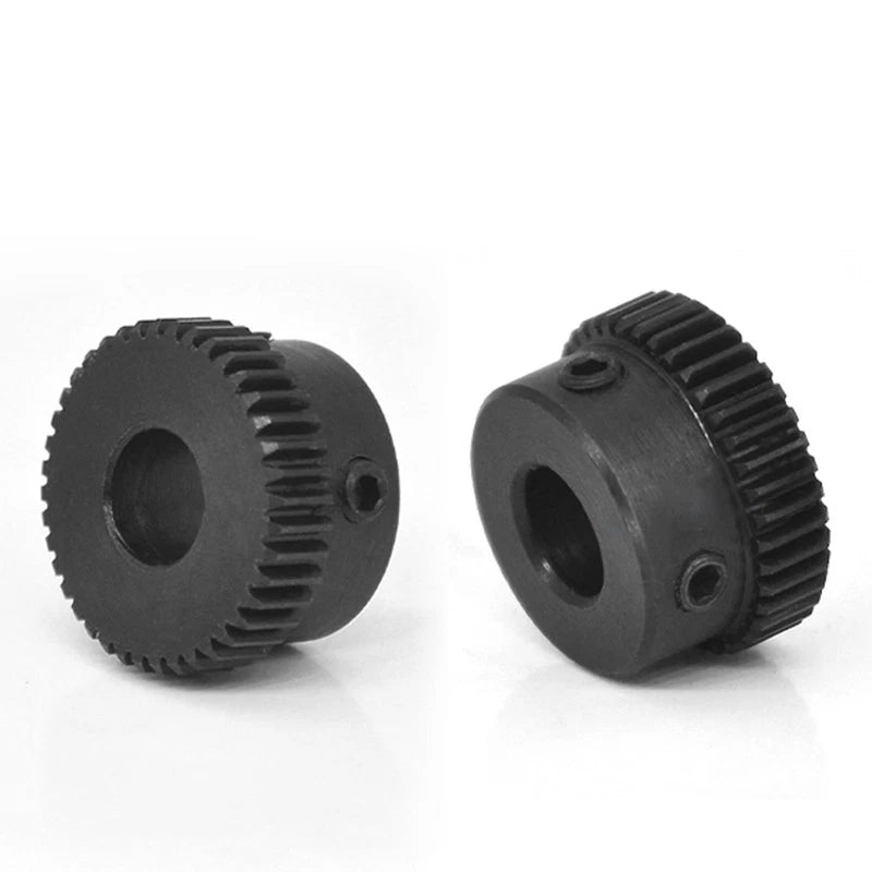 0.5 Module Spur Gear 25-60 Teeth 45# Steel 0.5M Pinion Drive Straight Gears